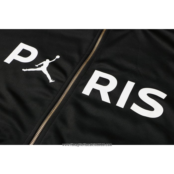 Tuta da Track con Capucha Paris Saint-Germain Jordan 2021 2022 Nero